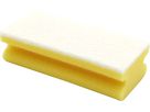 WEITACLEAN Éponge pad 150x70x43mm 5028027 jaune, sans rayures 10 pièces (7610588108499)