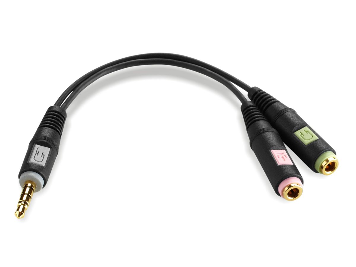 EPOS PCV 05 Adapter 504518 2 x 3.5 mm to 1 x 3.5 mm (4044155078428)