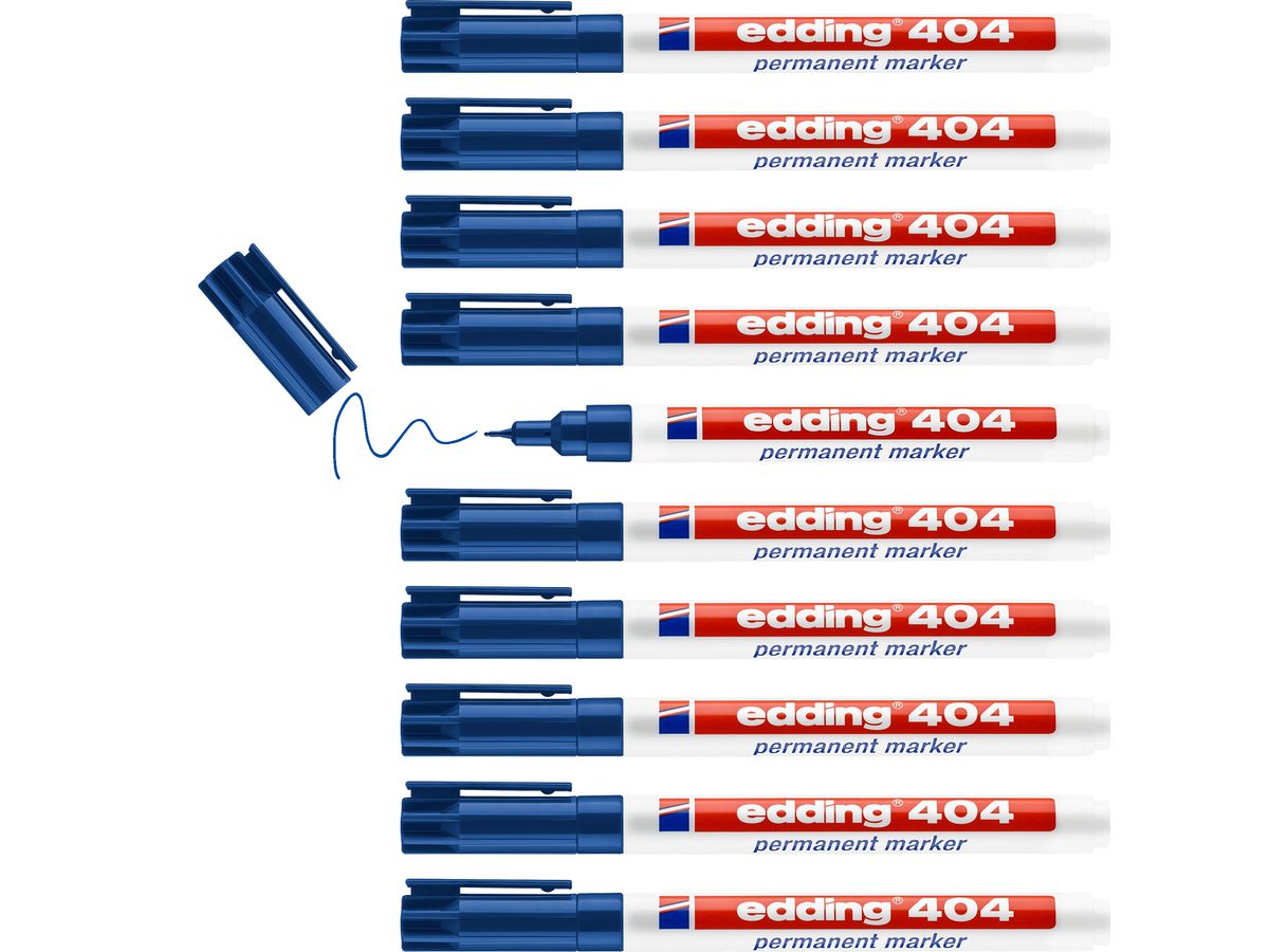 EDDING Permanent Marker 404 404-3 blau (4004764028443)