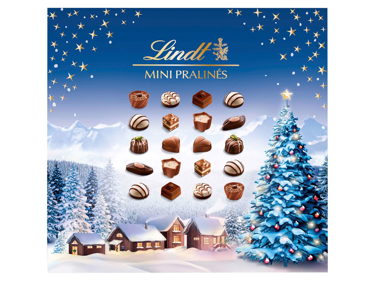 LINDT Mini Pralinés 677042 Weihnachtszauber 100g (4000539735264)