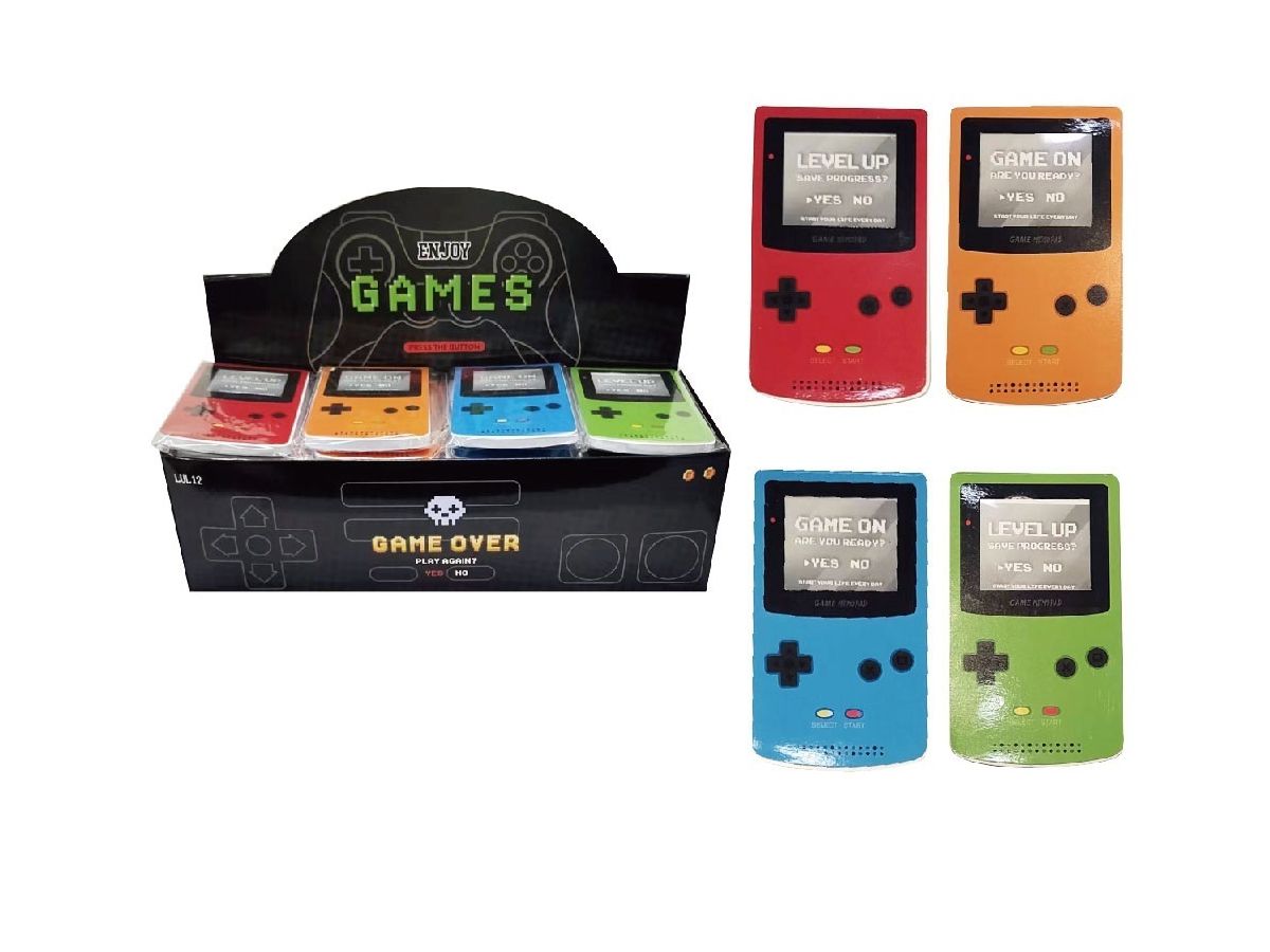 ROOST Notizblock Game GMN-001 assortiert (7612532060303)