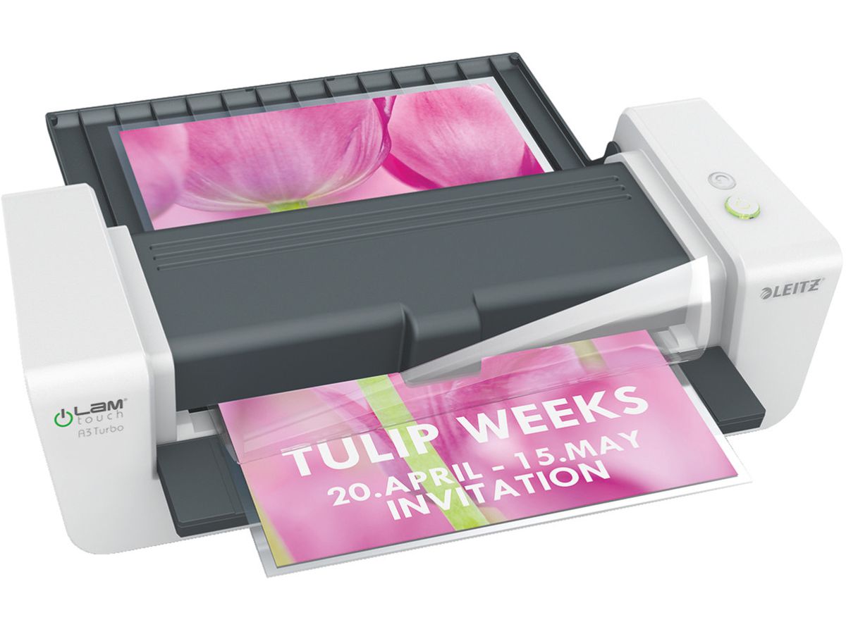 LEITZ Pochettes à plastifier A3 74890000 brillant, 125my 25 pcs. (4002432397730)