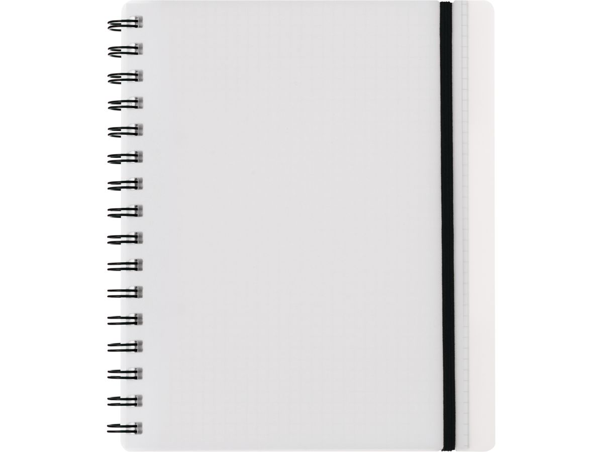 KOLMA Notizbuch Easy KolmaFlex A5 06.551.00 transp., kariert 5mm 100 Bl. (7611967060377)