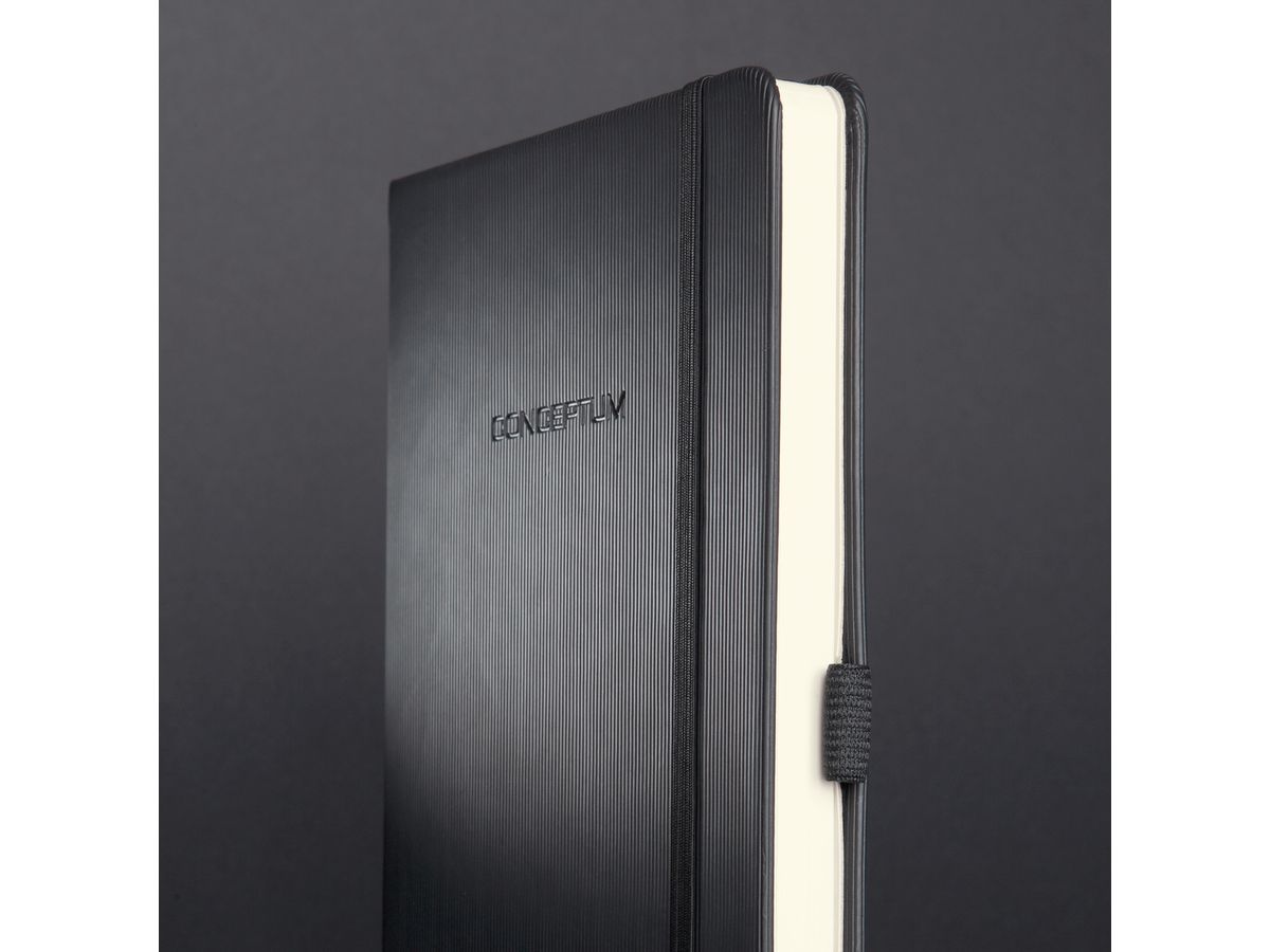 CONCEPTUM Taccuino SC A5 CO309 black, Dot-Lineatur, 194 p. (4004360821264)