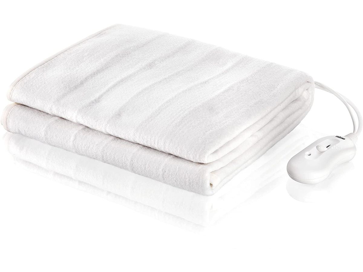 TRISTAR Wärmedecke 150x70cm BW-4751 weiss, elektrisch (8713016073655)