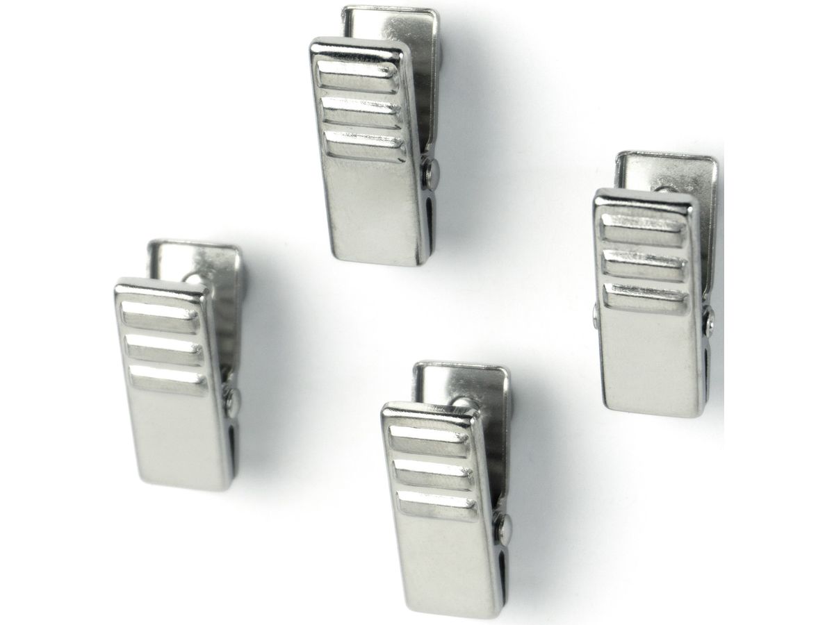 TRENDFORM Magnet-Clip CLIPPER GK8017 4 Stk. 25mm, chrom (7640111239543)
