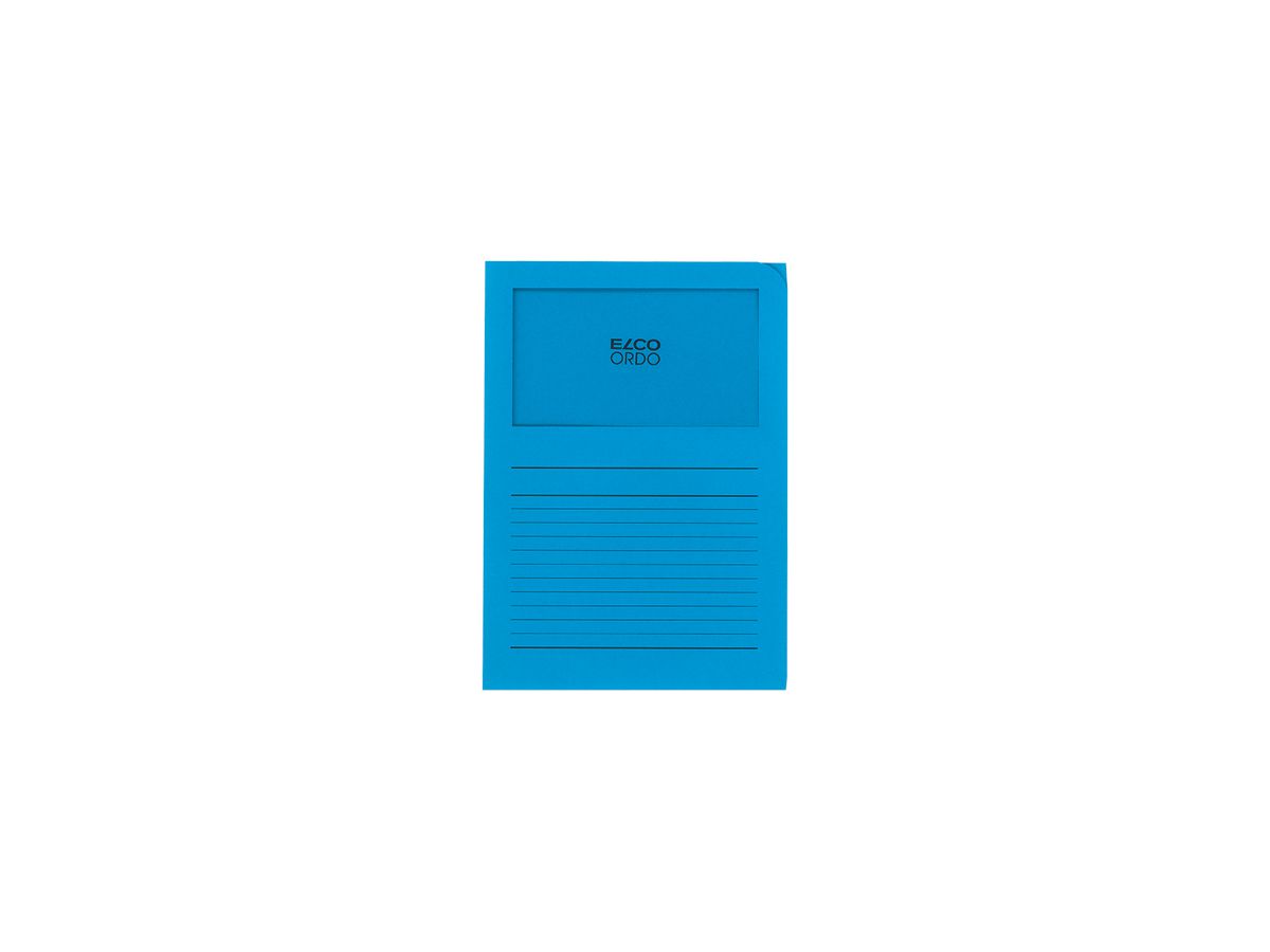 ELCO Organisationsmappe Ordo A4 29489.32 classico, int.blau 100 Stück (7610425980202)