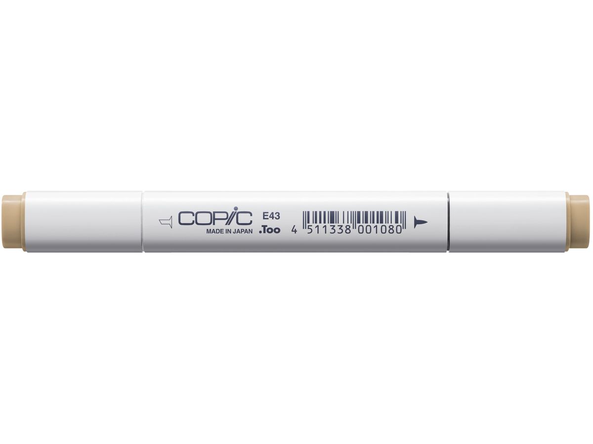 COPIC Marker Classic 20075235 E43 - Dull Ivory (4511338001080)