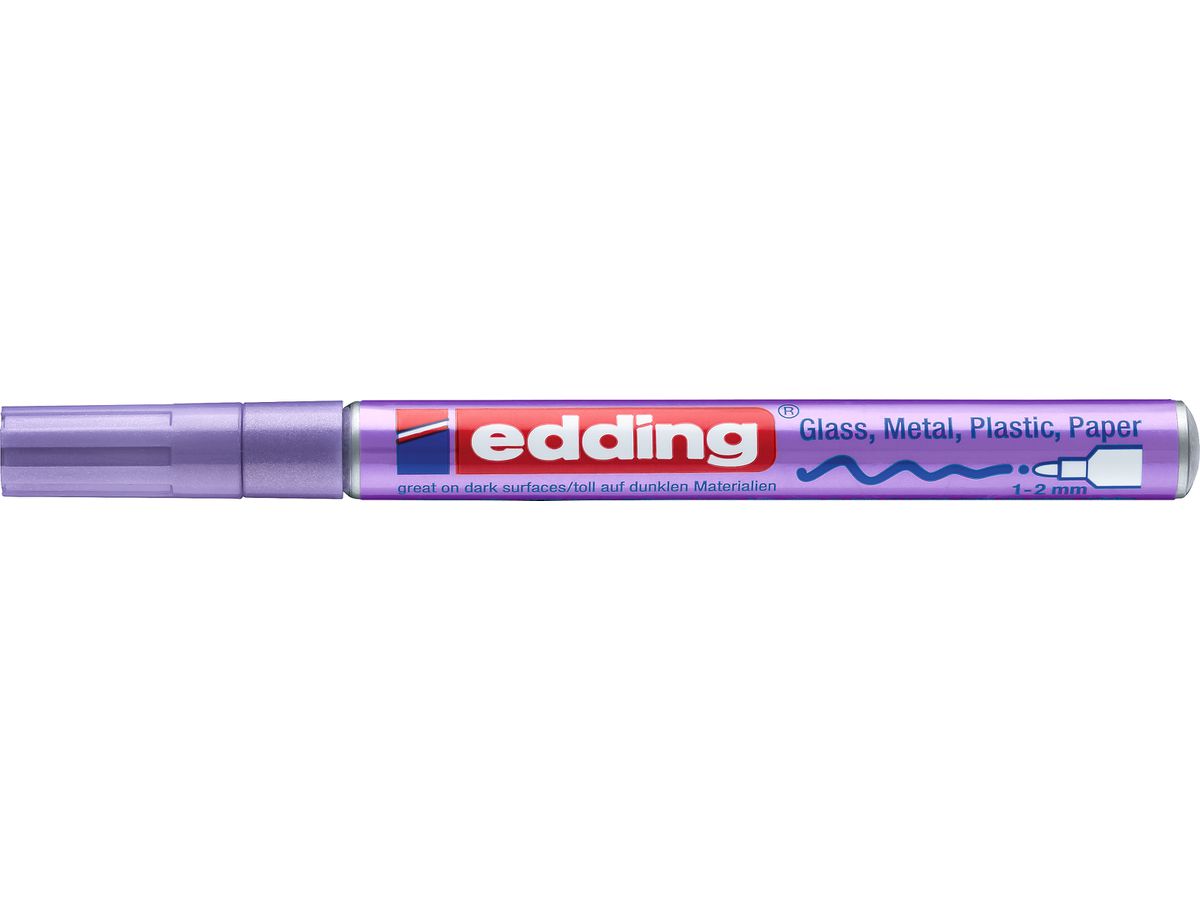EDDING Paintmarker 751 CREA 1-2mm 751-78 CREA violett-metallic (4004764953820)