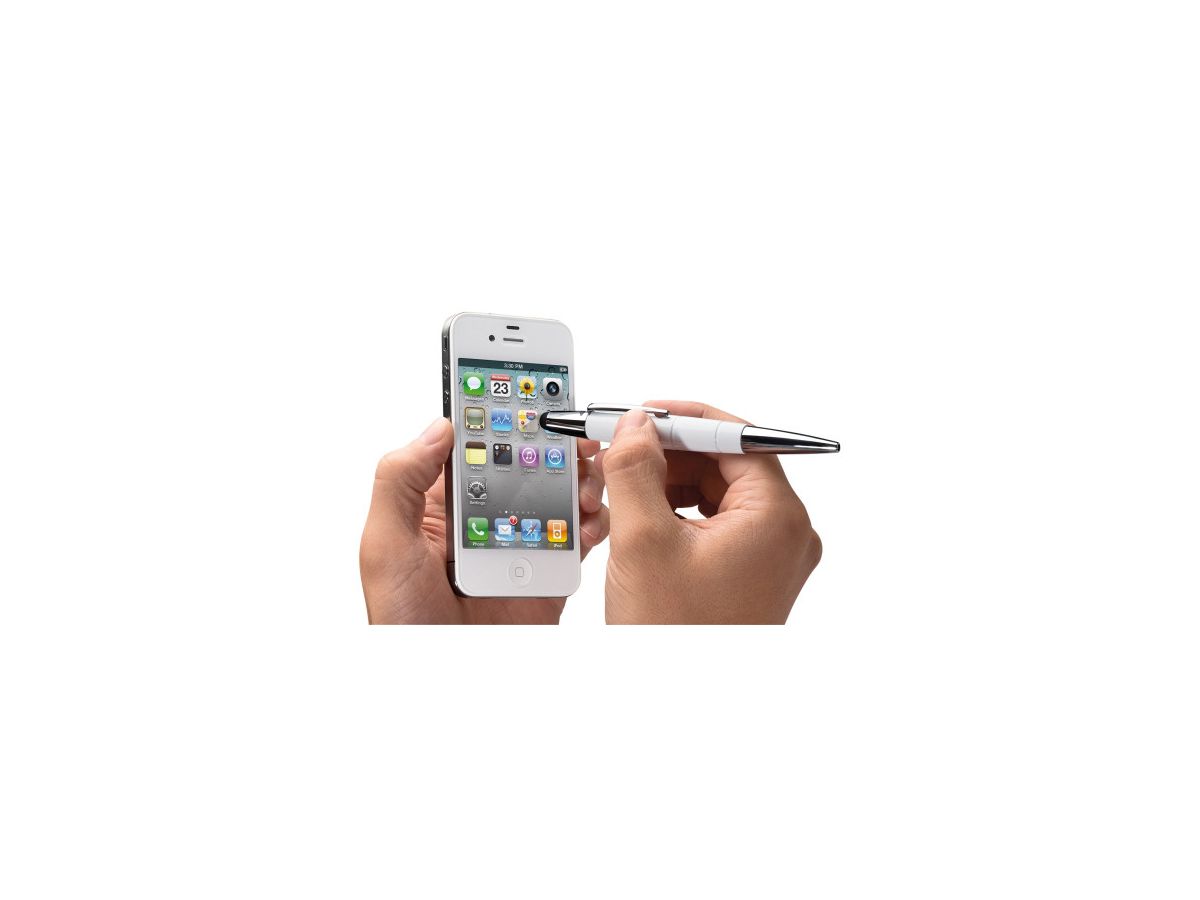 WEDO Touch Pen Pioneer 2-in-1 26125000 bianco (4003801805184)