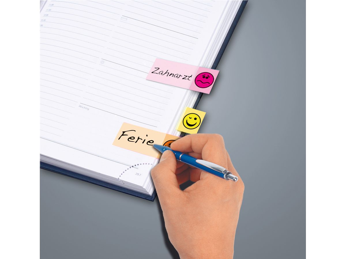 SIGEL Haftnotizen Design 20x50mm HN502 5 Motive 5 x 40 Streifen (4004360902505)