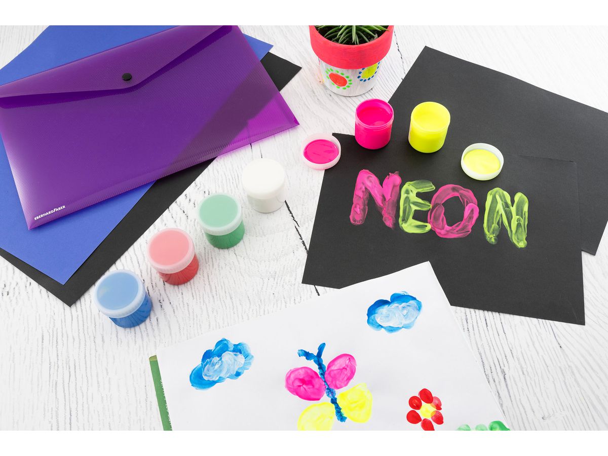 EBERHARD FABER Colori a dita al neon 578603 6x40ml (4087205786034)