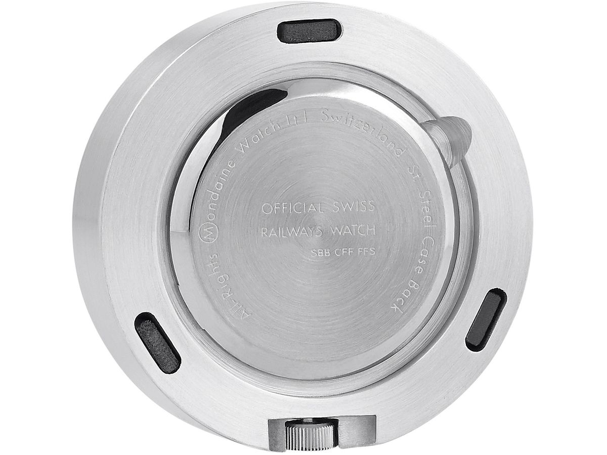 MONDAINE Orologio da tavolo 50mm A660.81SBB argento, magnetico (7611382534873)