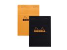 RHODIA Notizblock orange A6 13600C liniert 80 Blatt (3037920136004)