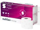 SATINO Toilettenpapier Prestige 572051 3-lagig, 8 Rollen à 250 Blatt (4000735323166)