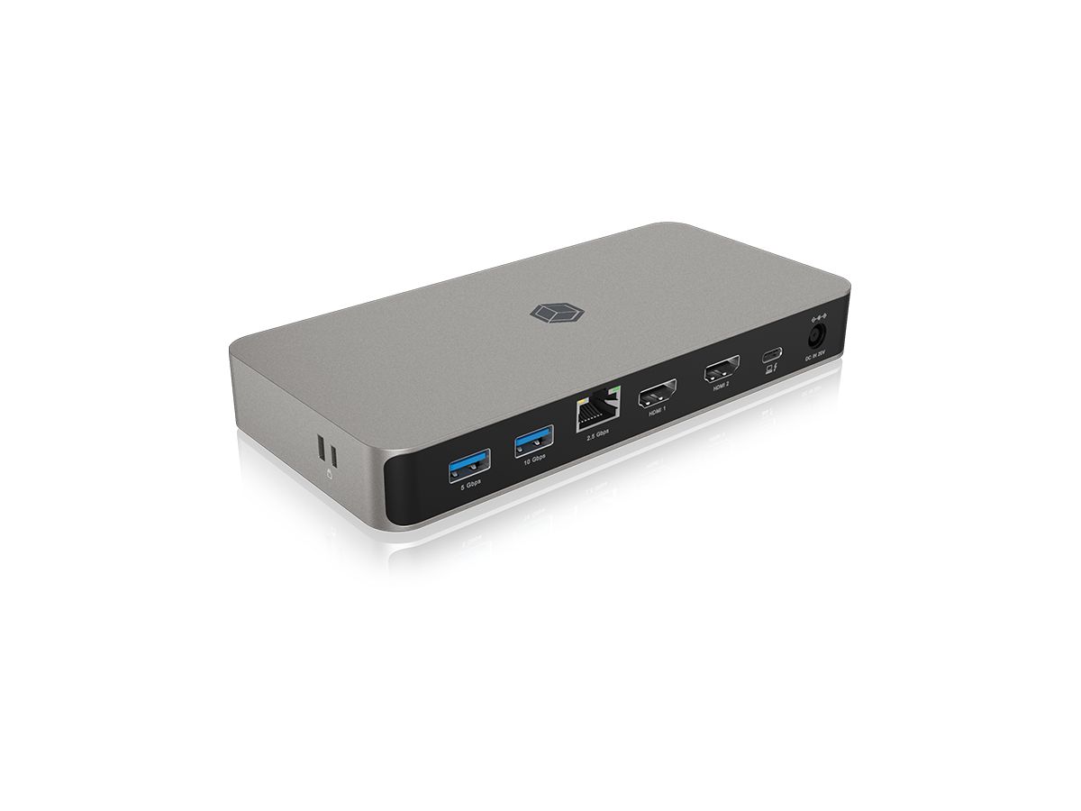 ICY BOX USB4 DockingStation IB-DK2880-C41 2x8K HDMI, 3x USB-A 1x USB-C (4250078173632)