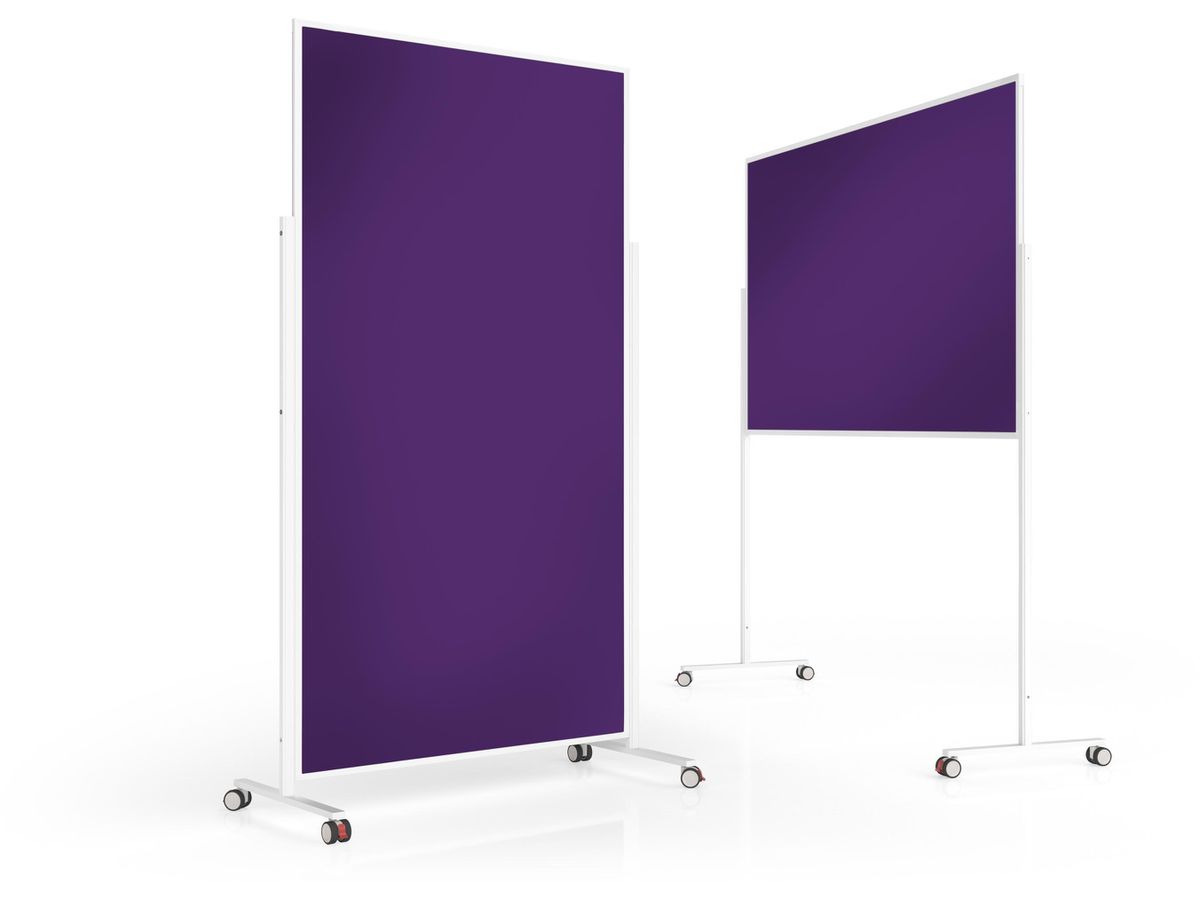 MAGNETOPLAN Design Lavagna Present. VP 1181111 feltro, viola 1000x1800mm (4013695062532)