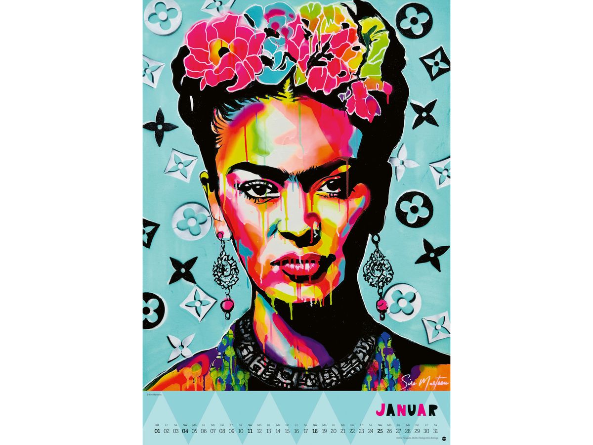 HEYE Calendrier 2026 23129+26 Frida 37x53.5cm (9783756411702)