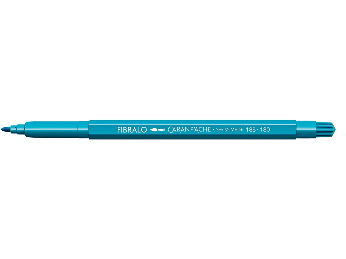 CARAN D'ACHE Fasermalstift Fibralo 185.180 malachitgrün (7610186341205)