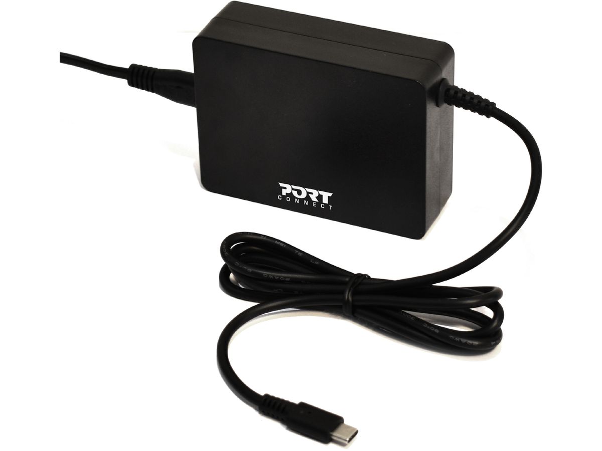 PORT PowerSupply 90W-Type C-EU 900098 black (3567049000981)