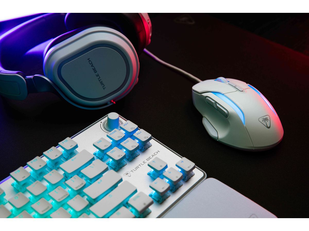 TURTLE BEACH Kone II Gaming Mouse TBM-1003-15 Wired, White (0731855710034)