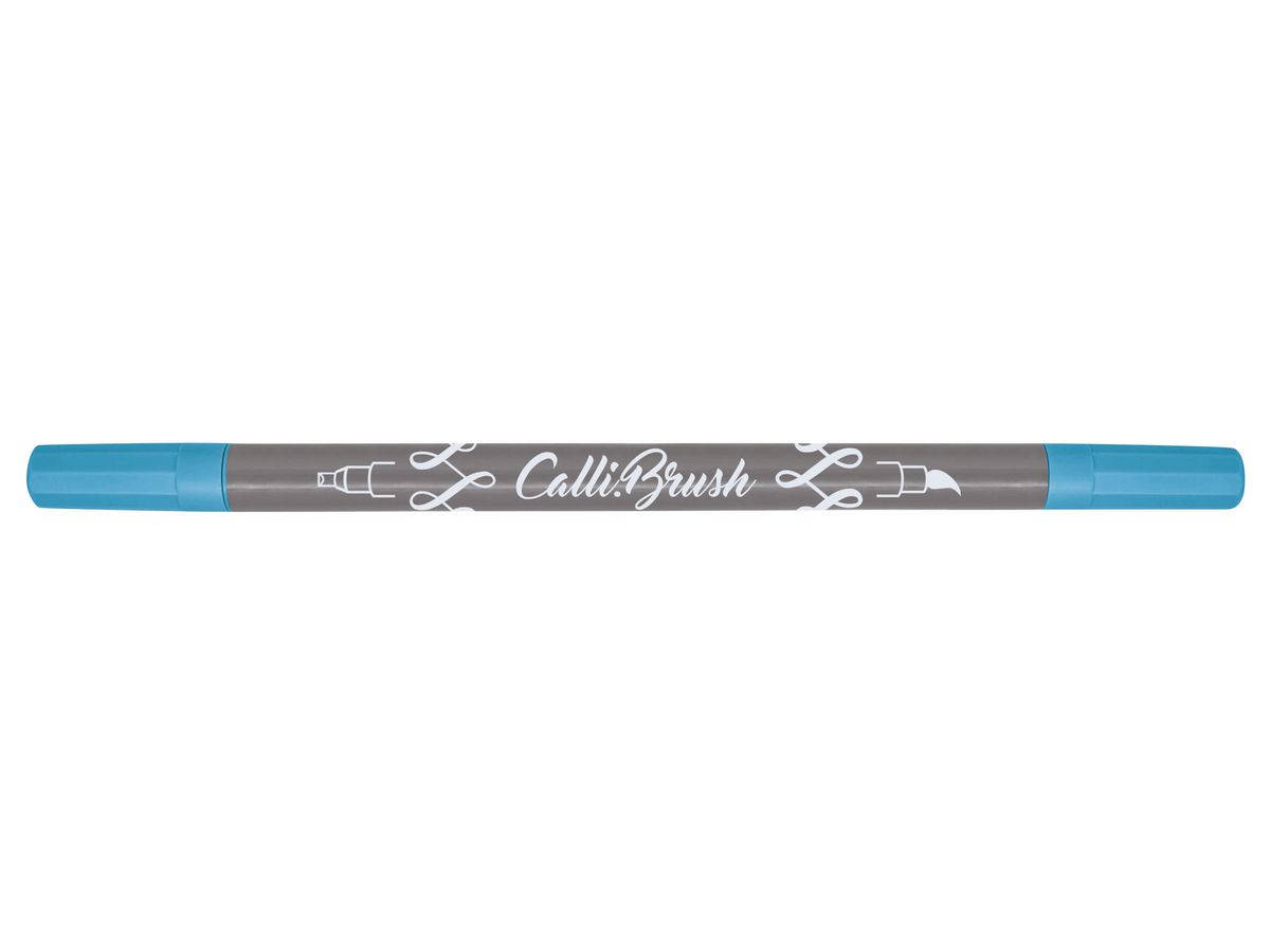 ONLINE Callibrush Pen Double Tip 2mm 19059/6 Light Blue Light Blue (4014421190598)