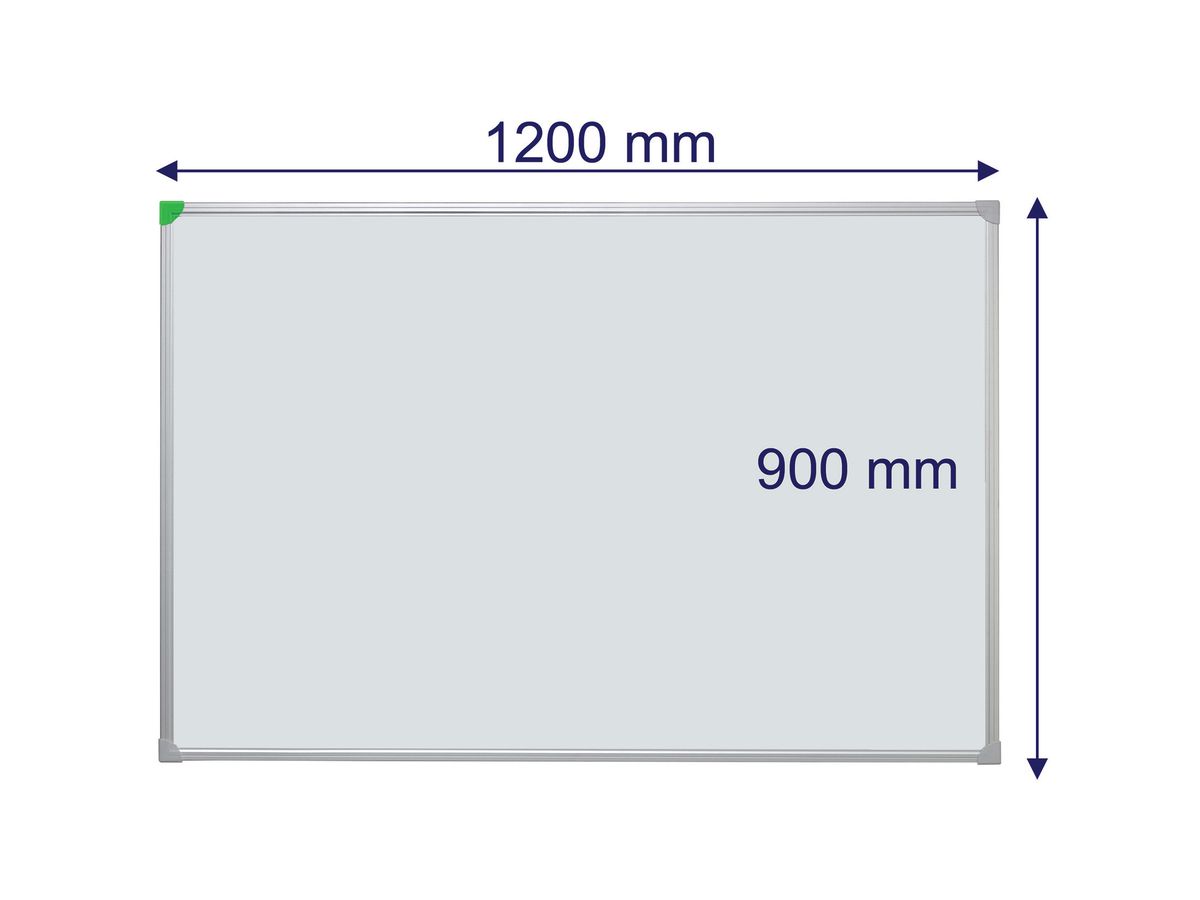 FRANKEN Schreibtafel 90x120 cm SC929012 U-Act!Line, Stahl emailliert (4016946224024)