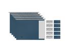 BIELLA Hängemappen-Set A4 27145505U blau 32x25cm 5 Stück (7611365250295)
