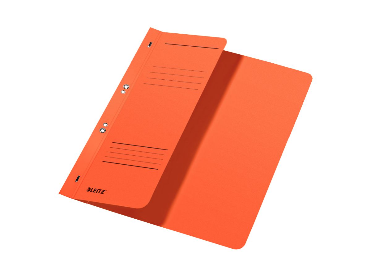LEITZ Sammelmappe 1/2 Deckel A4 37400045 250g orange 6cm (4002432306794)