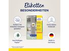 AVERY ZWECKFORM Etiketten Univ. 25.4x10mm L7871-20 weiss, stark haftend 20 Blatt (4004182070031)
