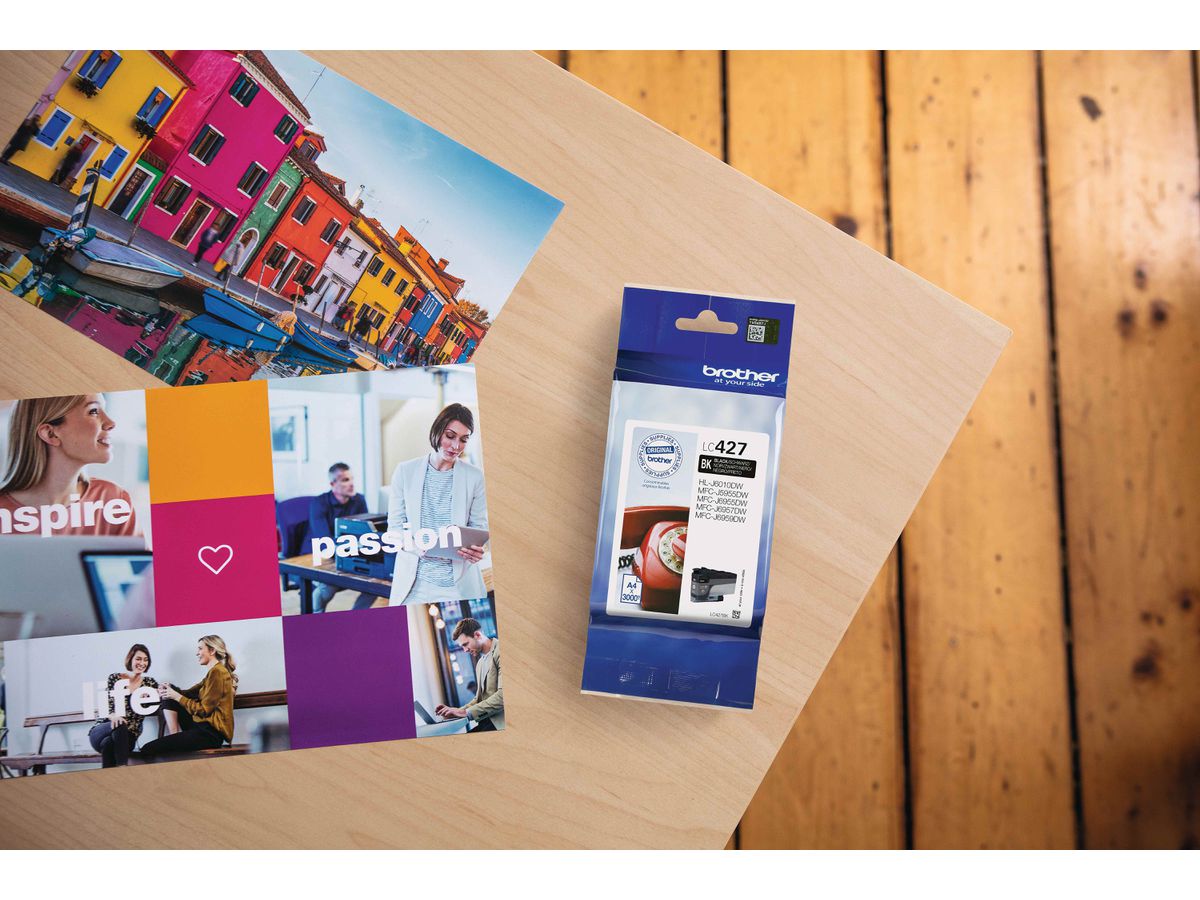BROTHER Cart. d'inchiostro nero LC-427BK MFC-J5955 3000 pagine (4977766815468)