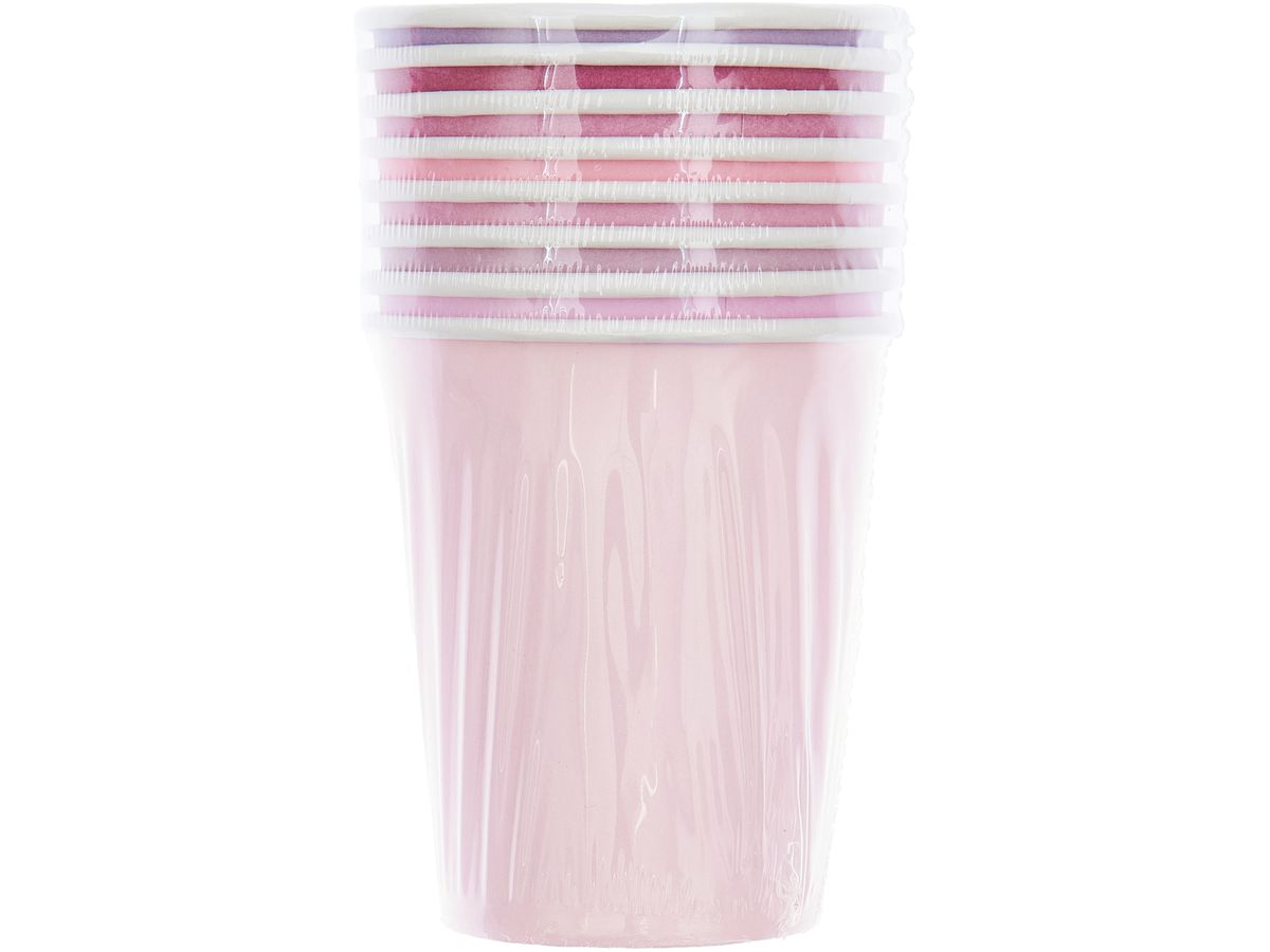 RICO DESIGN Bicchieri 250ml 401002 Mix rosa 8 pezzi (4051271224882)