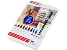 EDDING Penna fibra 1300 2mm 1300-E10 10 pz., astuccio (4004764875184)