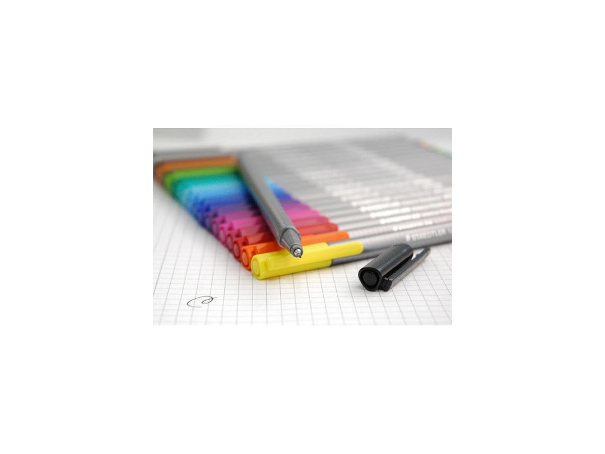 STAEDTLER Feinschr. triplus 334 0,3mm 334 SB4 4 Farben ass. (4007817334140)