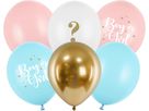 PARTYDECO Palloncini 30cm SB14P3080006 Boy or Girl 6 pezzi (5900779199071)
