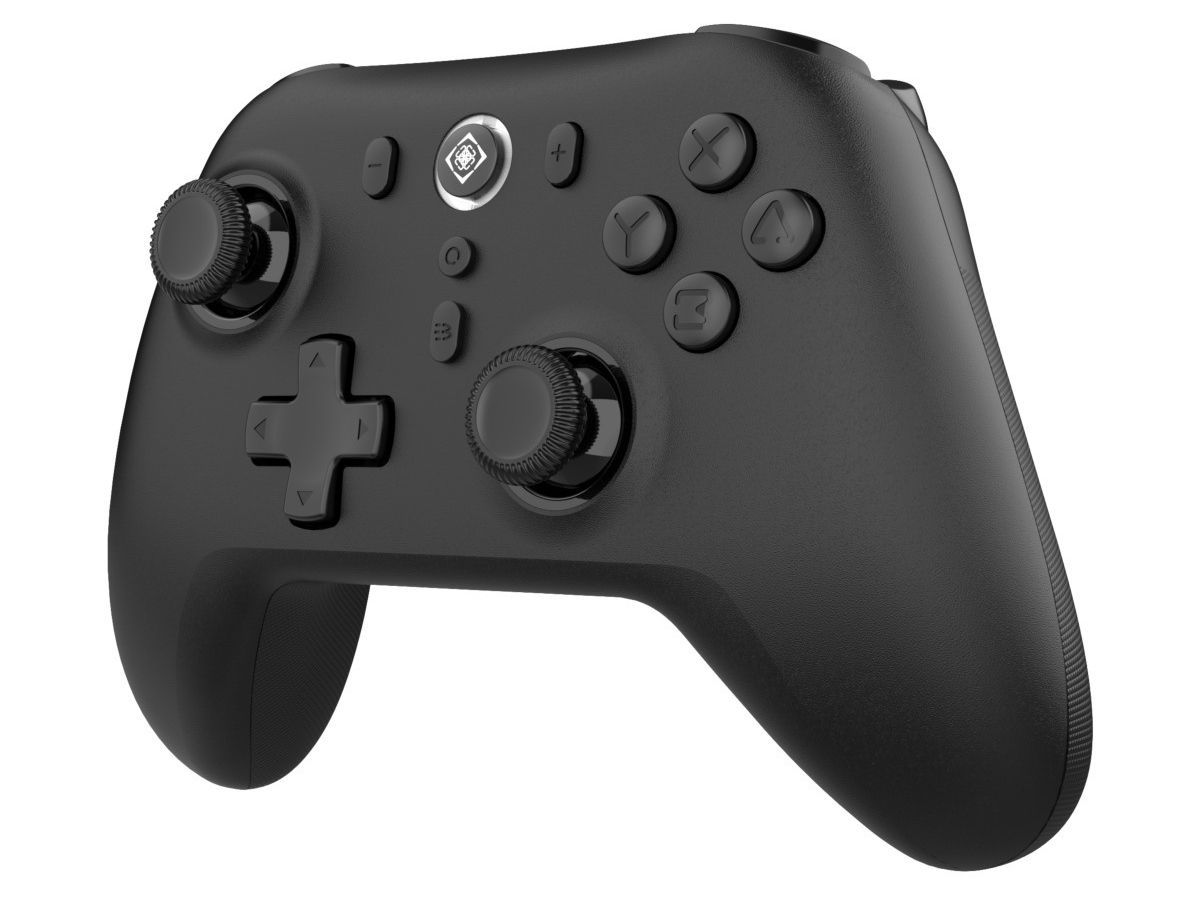 DELTACO GAMING Wireless Controller GAM-179 for Switch, PC,Mobile,Black (7333048066886)