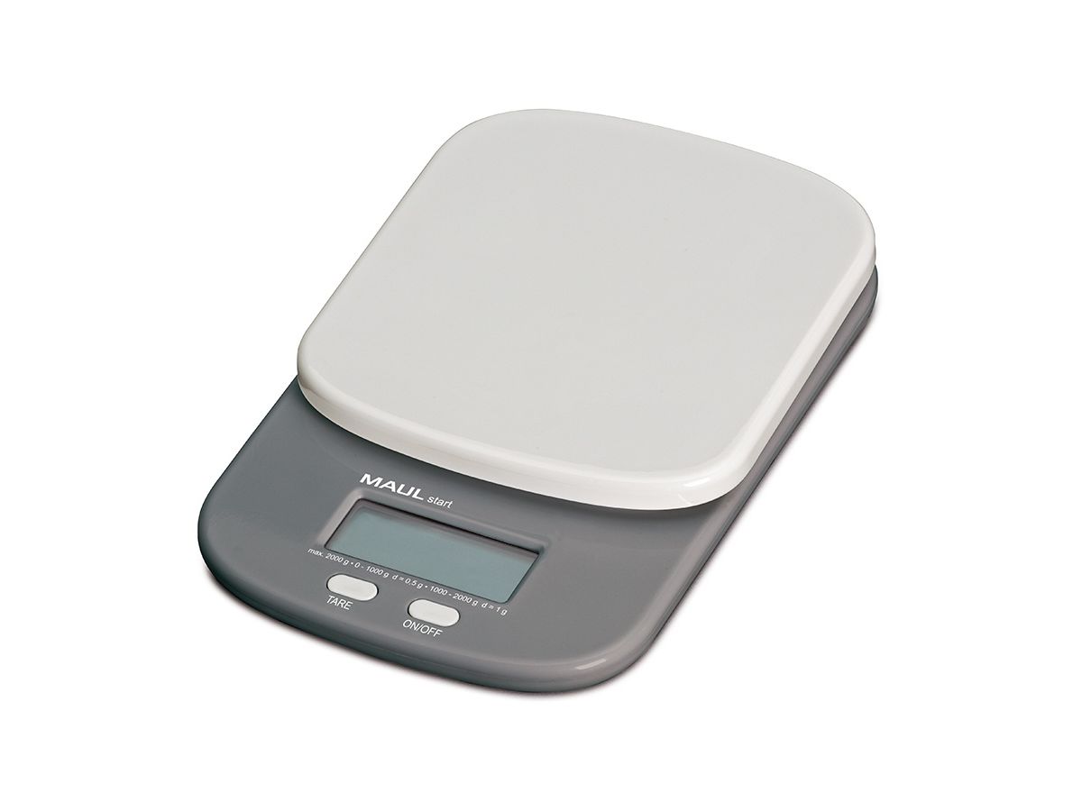 MAUL Briefwaage MAULstart 12.05 mit Batterie, 2000g (4002390065757)