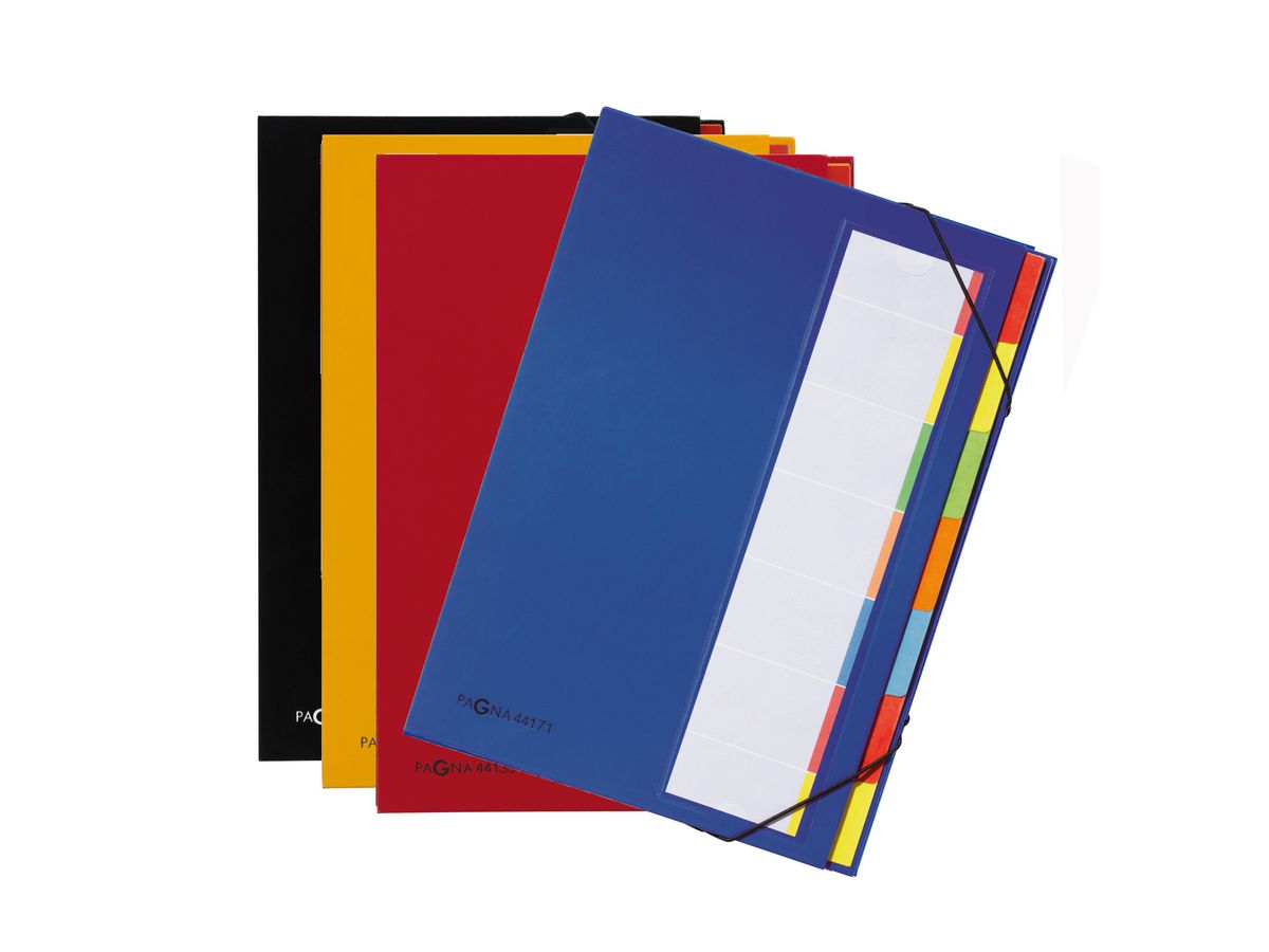PAGNA Deskorganizer A4 44171-02 blau 7 Fächer (4013951006096)
