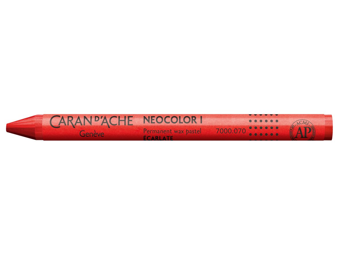 CARAN D'ACHE Wachsmalkreide Neocolor 1 7000.070 scharlach (7610186270130)