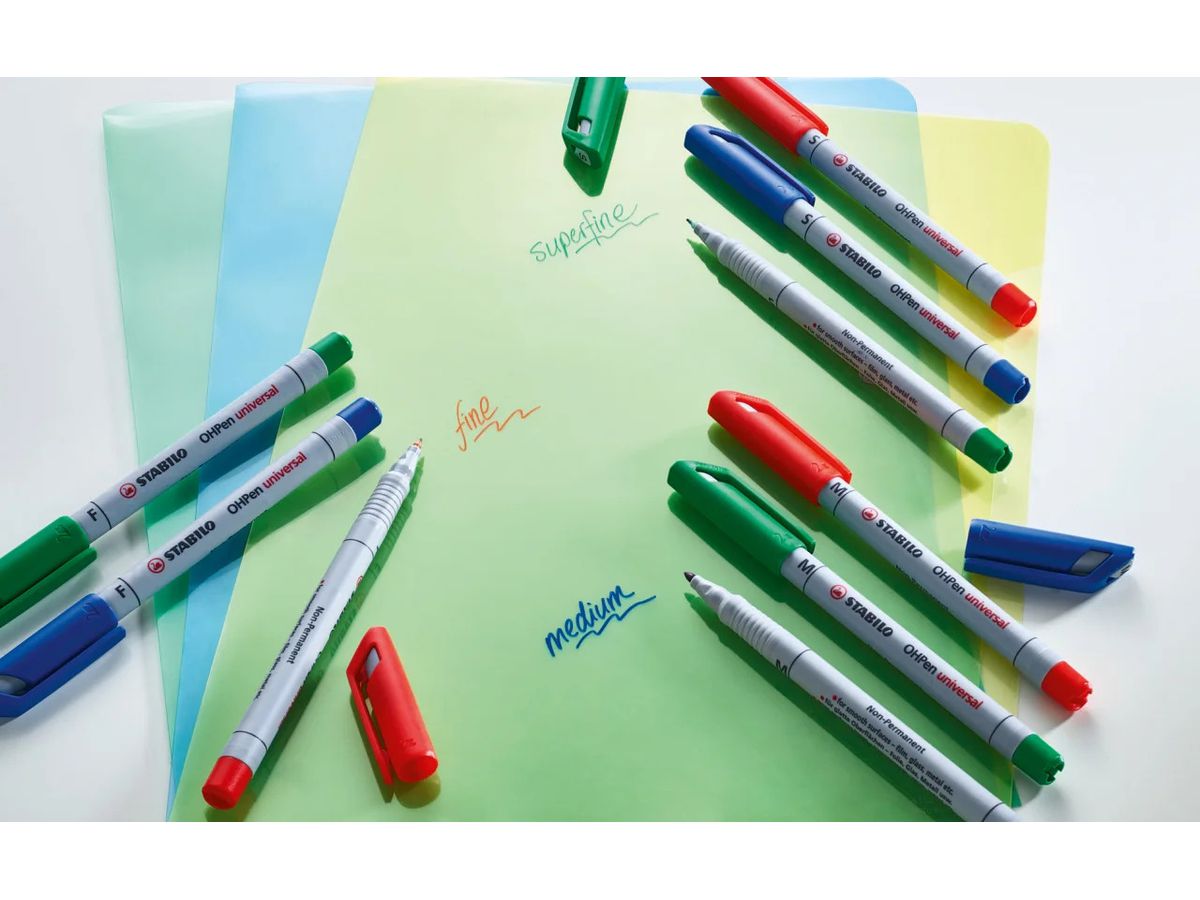 STABILO OHP Pen non-perm. F 852/40 rosso (4006381114455)