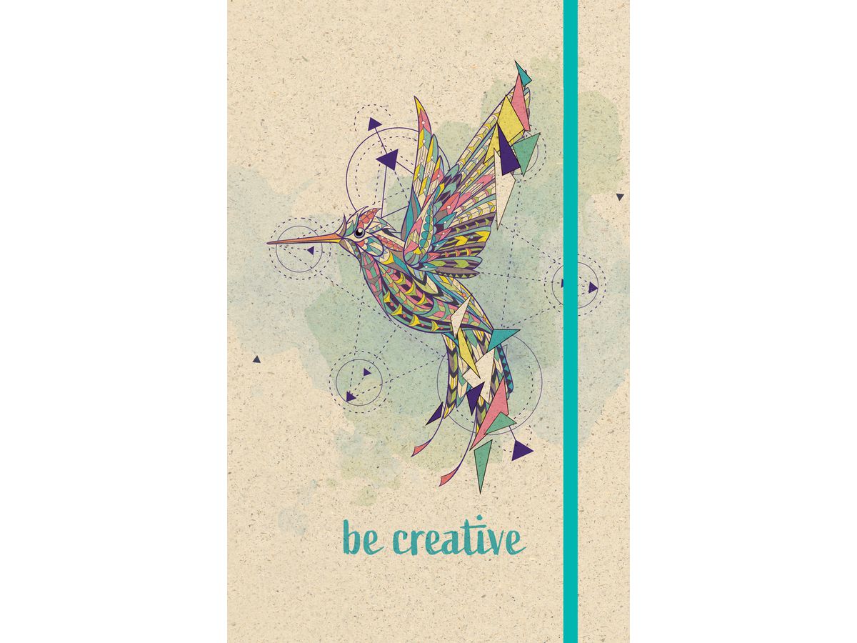 NATUR VERLAG Taccuino hardcover 13x21cm 10906N Humingbird, in bianco (7640140109060)