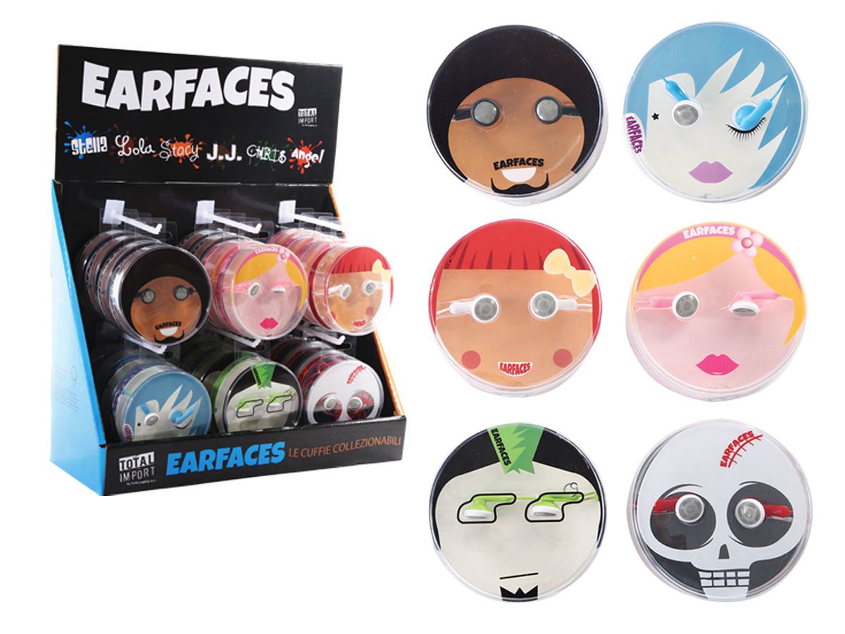 I-TOTAL Earplugs Face CM2019 ass. (8056734564556)