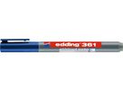EDDING Boardmarker 361 1mm 361-3 bleu (4004764104581)