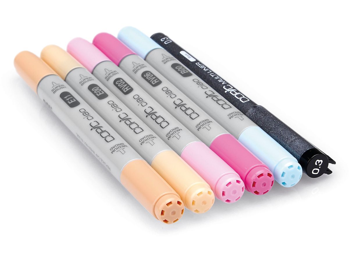COPIC Marker Ciao 22075564 5+1 Set Manga 7 (4013695261508)