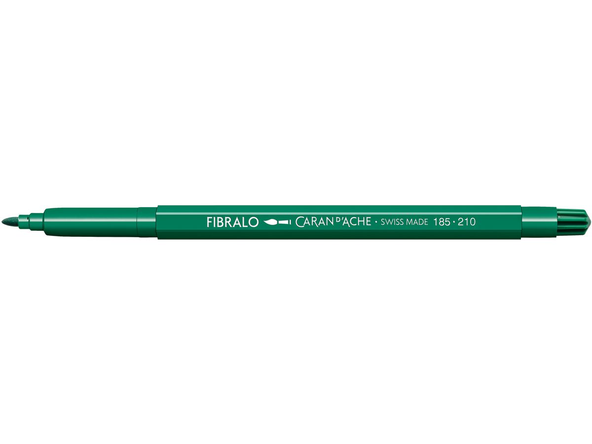 CARAN D'ACHE Fasermalstift Fibralo 185.210 smaragd (7610186341212)