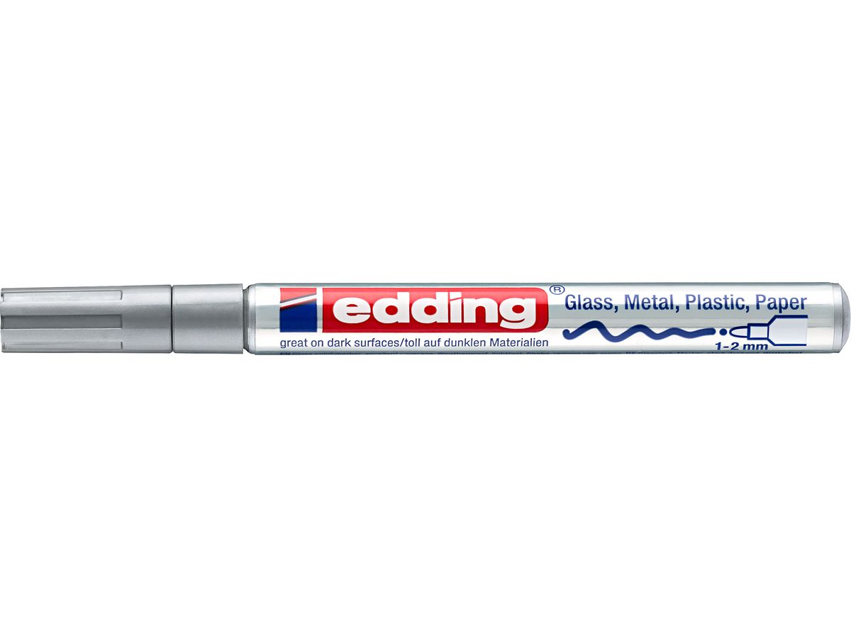 EDDING Paintmarker 751 CREA 1-2mm 751-54 CREA silber (4004764953578)