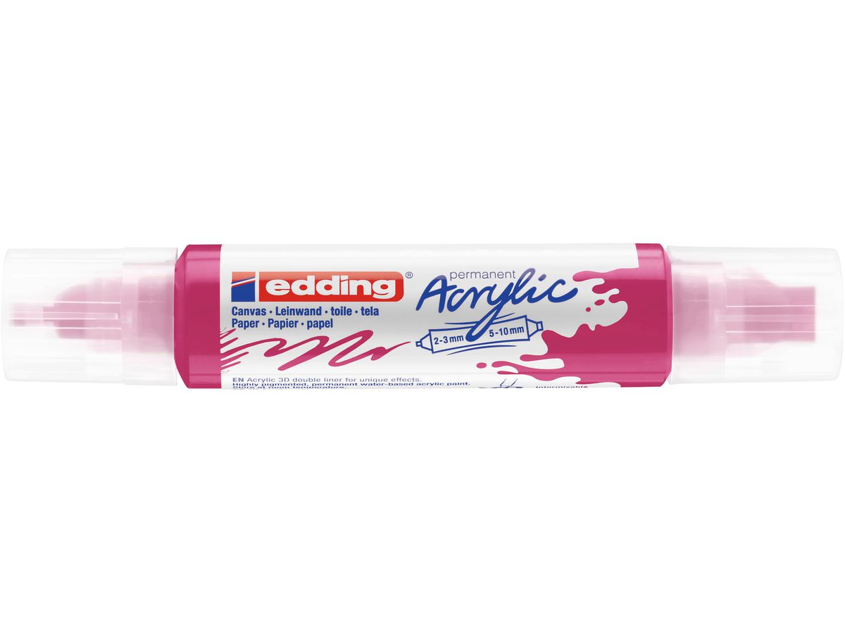 EDDING Acrylmarker 5400 double liner 5400-909 telemagenta (4057305028518)