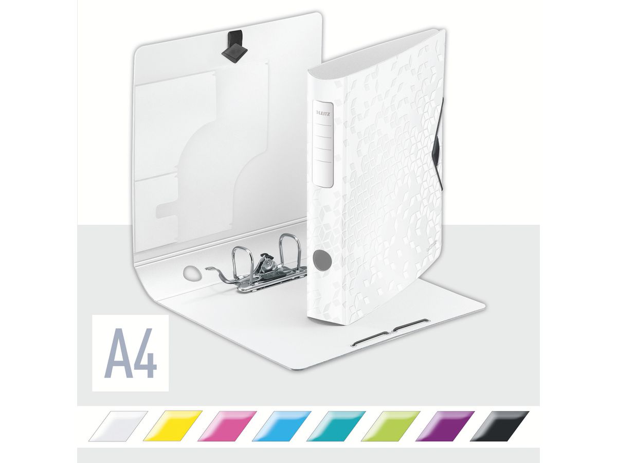 LEITZ Classeur WOW Active 180° 6.5cm 1107-00-01 blanc A4 (4002432120512)