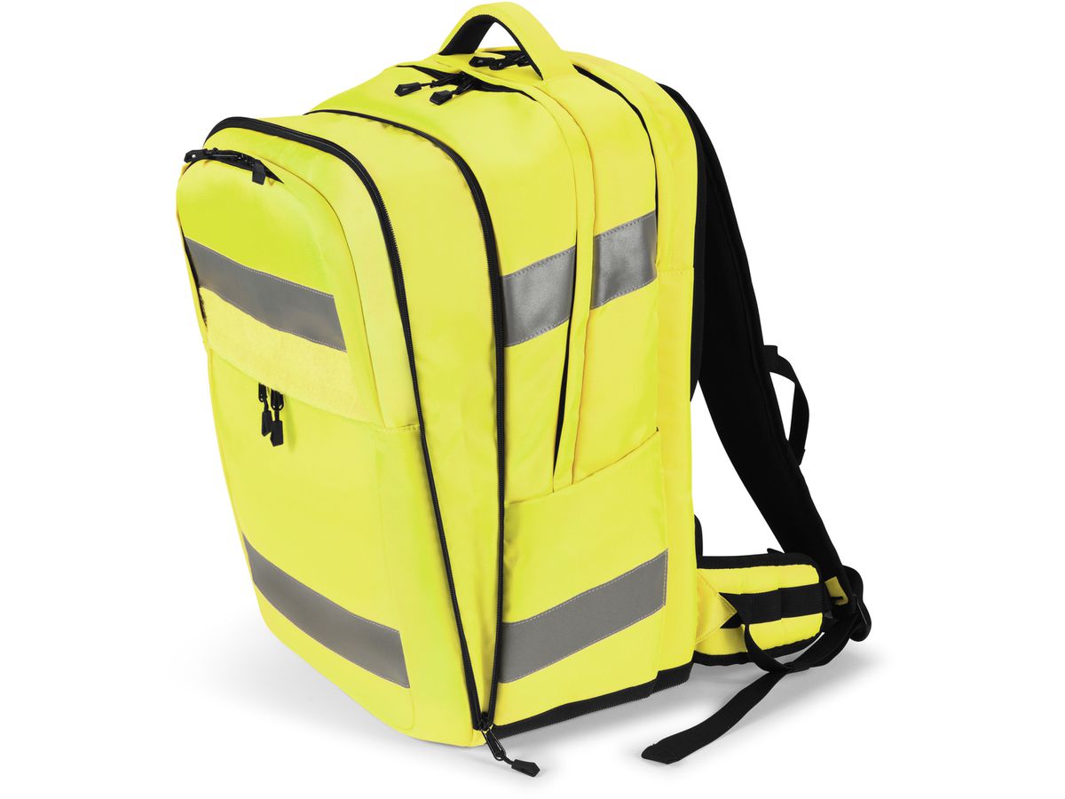 DICOTA Backpack HI-VIS 38 litre P20471-04 yellow (7640186417587)