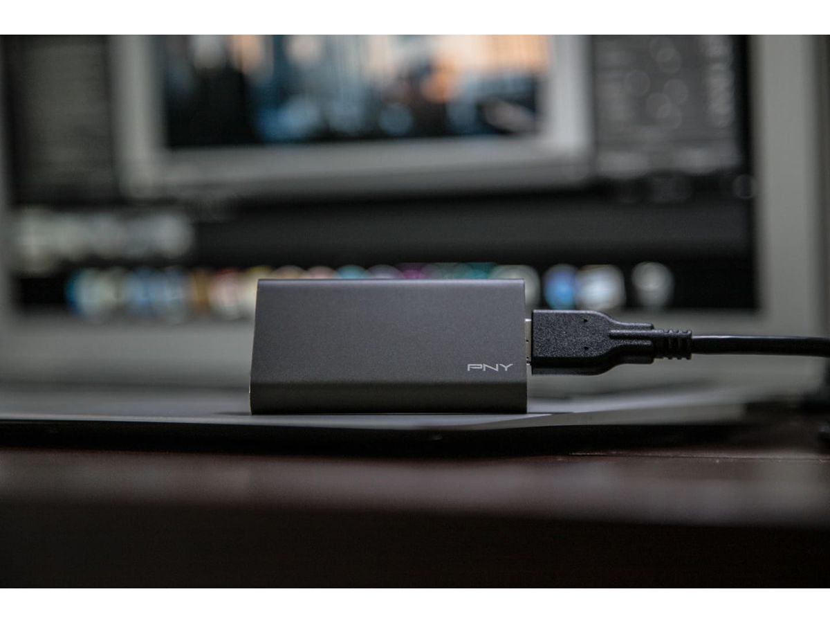 PNY Elite USB 3.1 Gen1 480GB PSD1CS1050-480-FFS Portable SSD dark-grey (0751492595535)